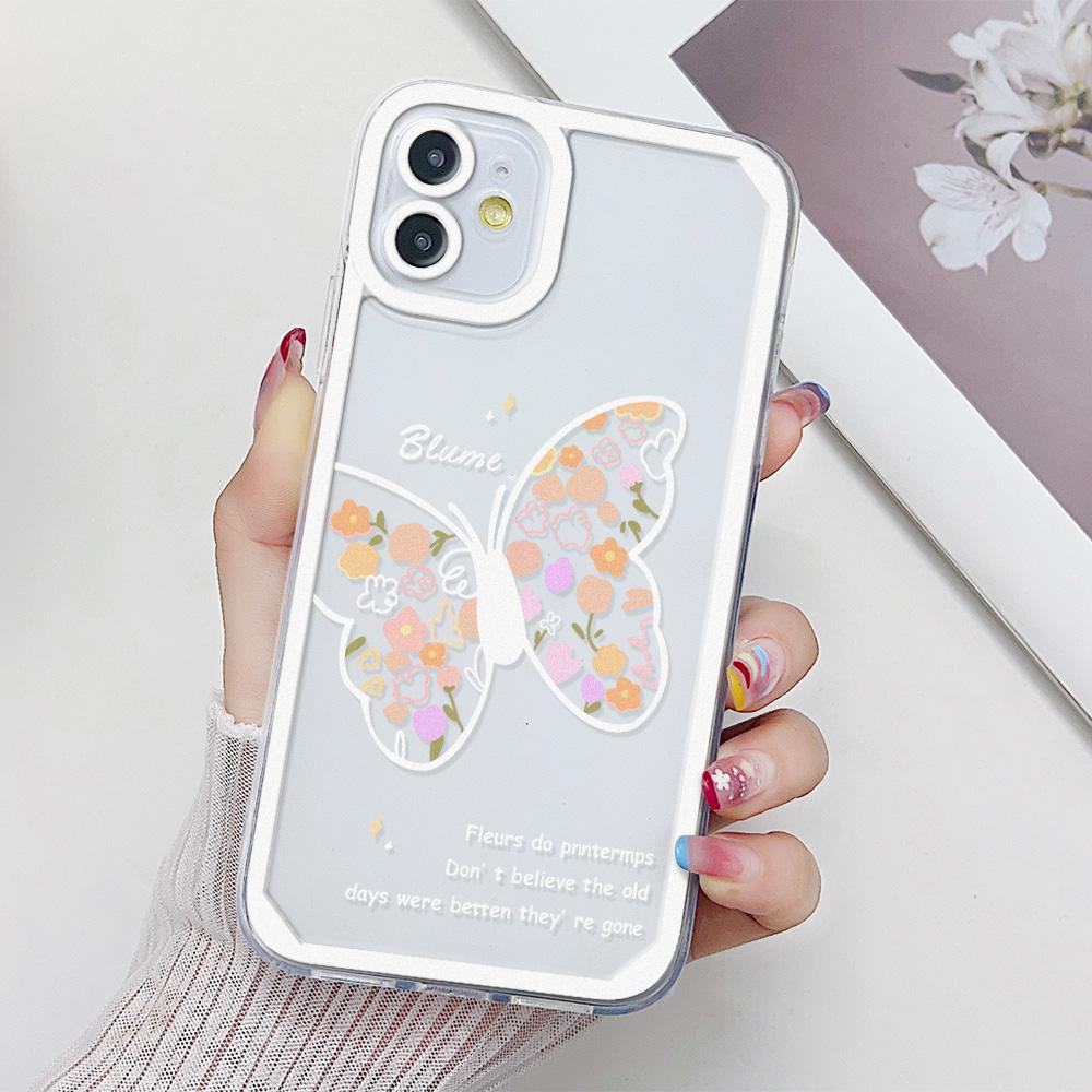 Husa de telefon cu transparenta ridicata pentru iPhone 11 13 XR 15 14 Pro Max iPhone 12 16 7 8 Plus XS Max Samsung A15 A55 A05 Redmi 12 13C 13 9