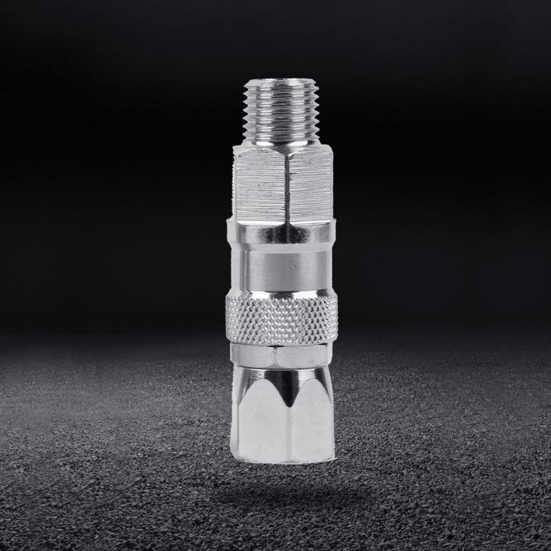 1/4-Inch Airless High Pressure Spray Hose Swivel Joint Suitable For Paint Sprayer Stainless Steel Tool Parts Accessories