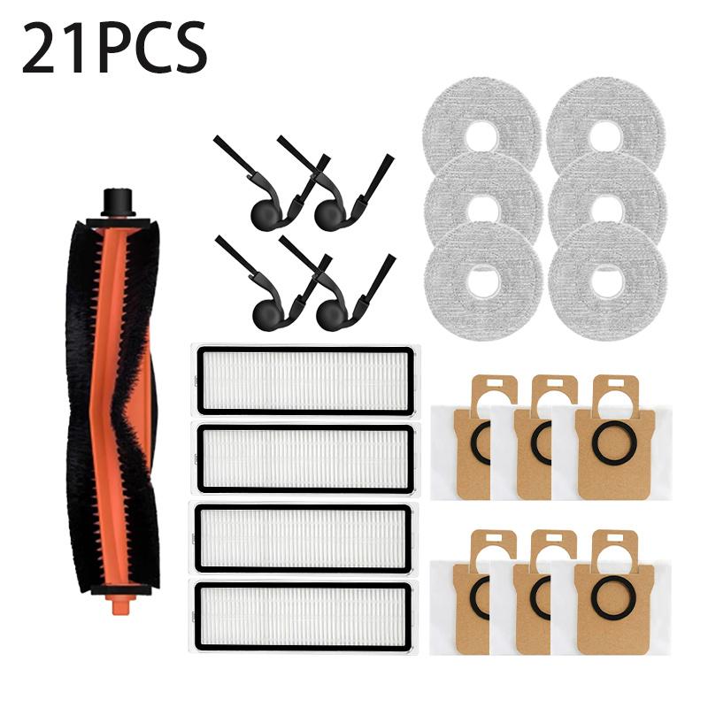 For Xiaomi H50 PRO  OV42GL Robot Vacuum Cleaner Accessories Main Side Brush Mop Cloth HEPA Filter Dust Bag Spare Parts