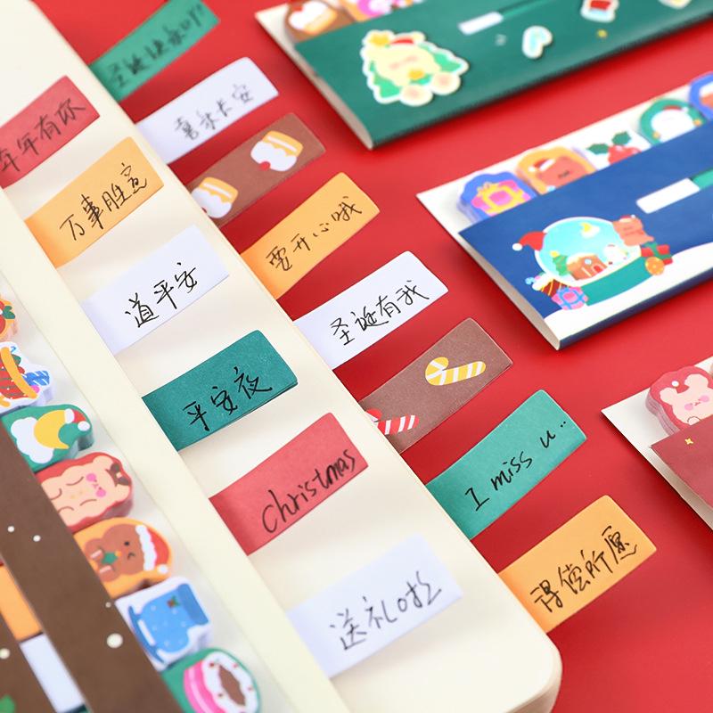 Christmas Sticky Notes: Creative Index Tabs & Memo Pads – Perfect Small Gifts