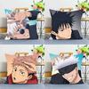 1 Stück Anime Jujutsu Kaisen Coole Kissenhülle Quadratisch Schlafzimmer Sofa Freizeit Komfort Kissen Auto Heimdekoration Kissenbezug 40x40