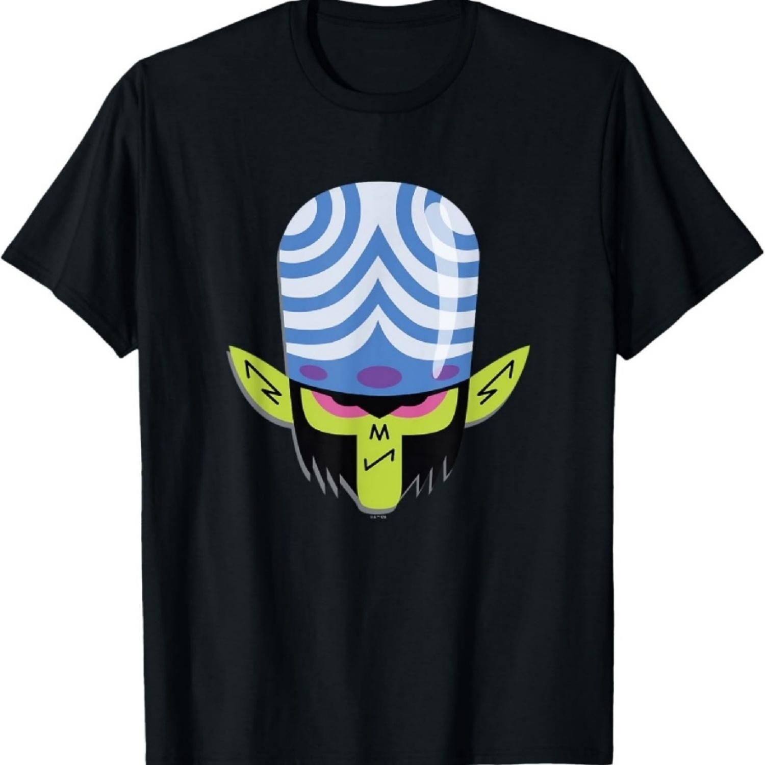 

Mojo Jojo Big Face Angry Mood Logo T-Shirt XXXXXL чорний