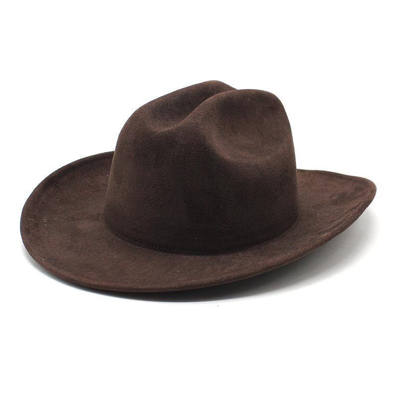 Tibetan Top Hat, Western Cowboy Hat, Sun Hat, Men'S And Women'S Suede Hat, Knight Hat, Top Hat