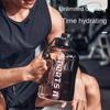 Hiking And Fitness Super Large Capacity Accurate Calibration Water Bottle Food Grade Plastic Material Scientific Drinking