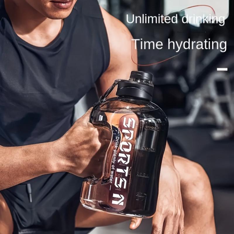 Hiking And Fitness Super Large Capacity Accurate Calibration Water Bottle Food Grade Plastic Material Scientific Drinking