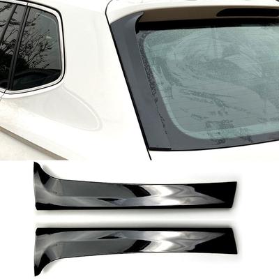 Car Rear Window Spoiler Splitter For VW Tiguan MK2 TSI TDI R R-Line Gloss Rear Trunk Window Tail Wing Bodykit 2017- Tuning