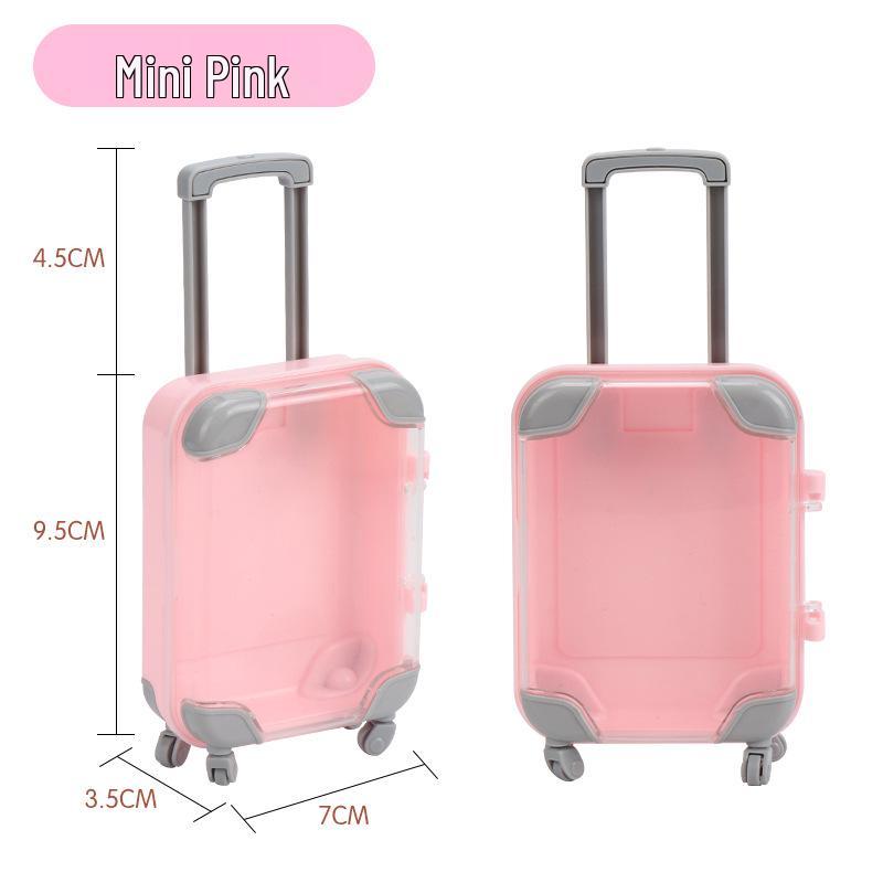 Miniature Transparent Toy Storage Box for Edible Cosmetics