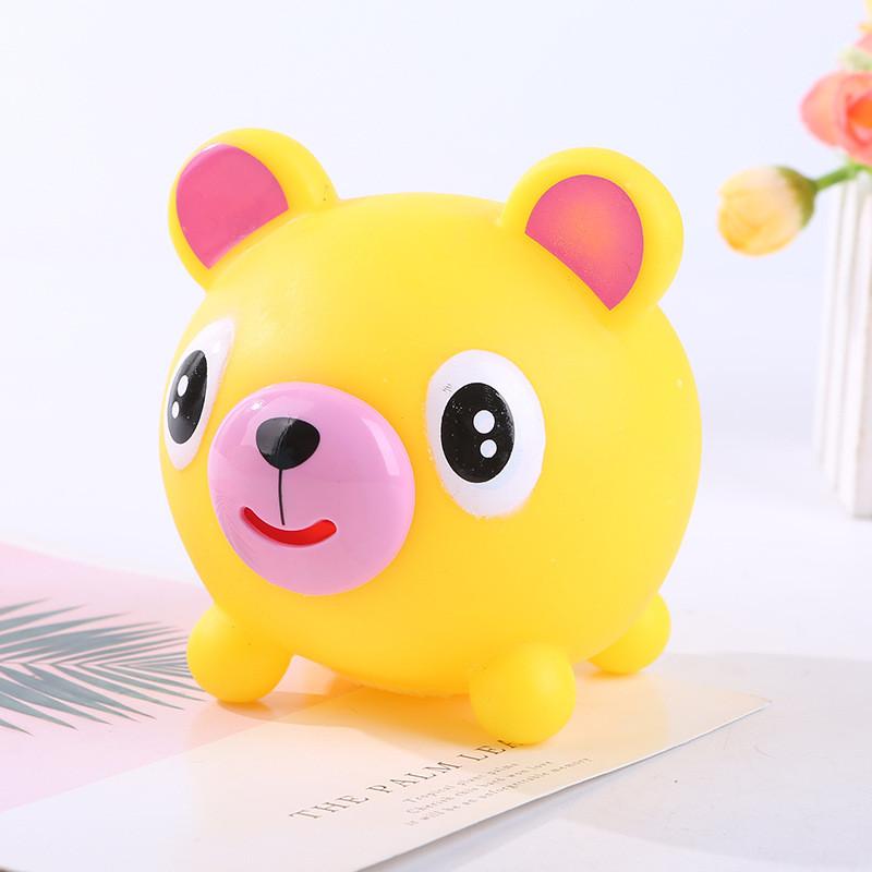 S/L Screaming Toy Talking Animal Thorn Sword Ball Tongue Stress Squeeze Softball Stress Relief Ball