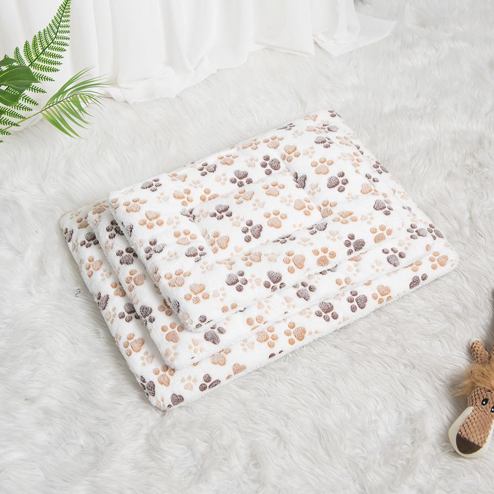 

Мягкий коврик для кошачьей кровати, короткий плюшевый коврик для сна питомца для кошек, маленьких собак, милая подушка для питомца, одеяло, теплая подушка для котенка, аксессуары для кошек S белый