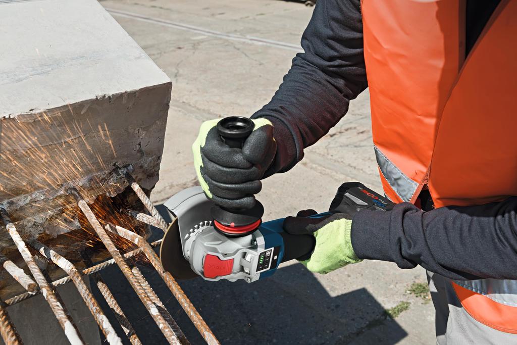 Bosch Professional 18V Cordless Disc Grinder Charger Sold X-LOCK (body Only, Separately) GWX18V-10SC5H