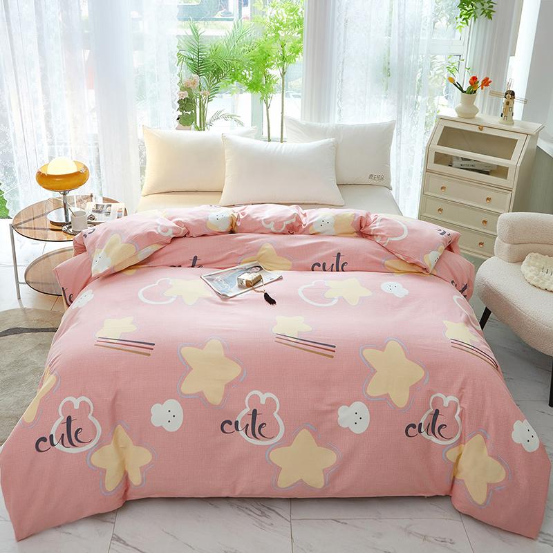 1Pc Boho Geometric Pattern 100% Cotton Duvet Cover Thicken Quilt Cover with Zipper Soft Comfortable Bedding for Kids Boys Girls