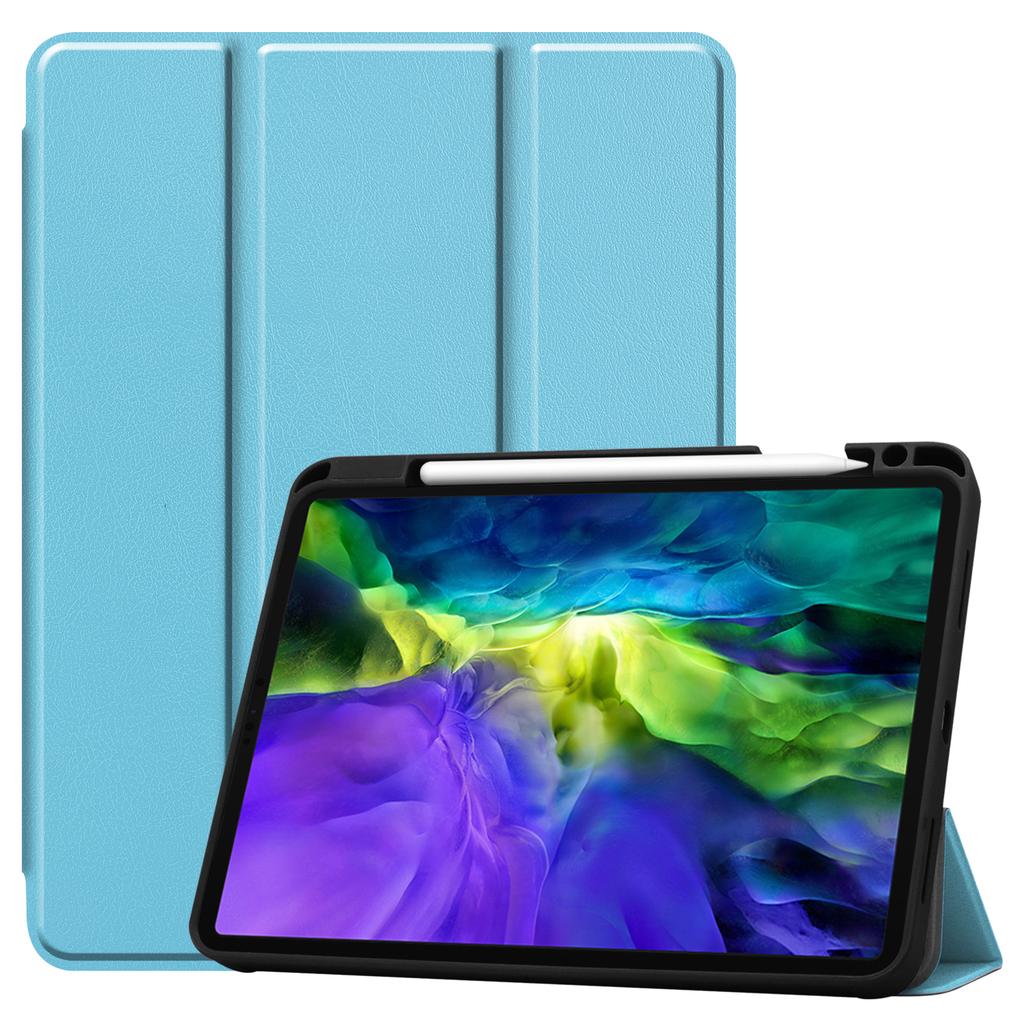 CYKE Trifold Flip Tpu Tablet Case 11 Inch Pu Leather Case for Apple 2020 Ipad Pro 11 Tablet Cover With Pencil Holder