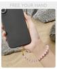 High-End Men's & Women's Fashion Cat's Eye Stone Beaded Phone Chain Lanyard