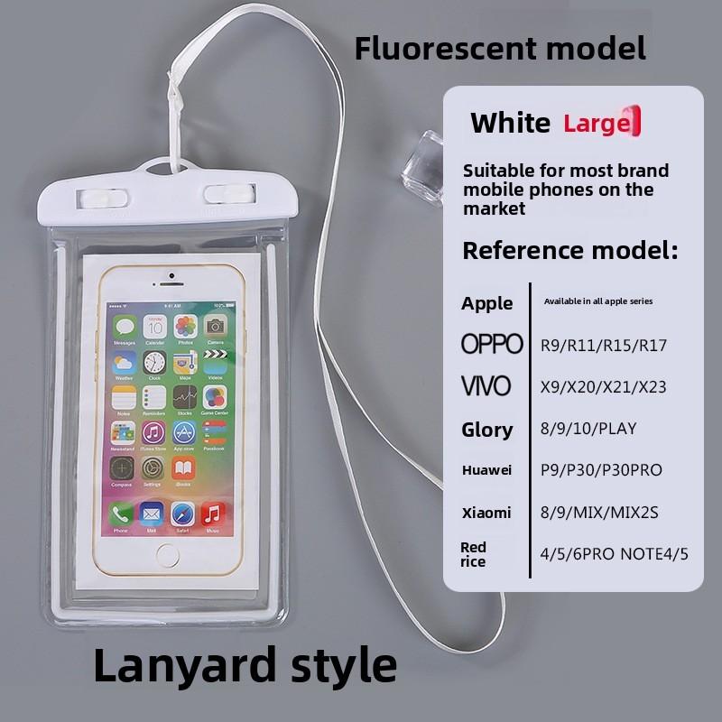 Waterproof Phone Luminous Case Mobile Bag For Iphone Huawei Xiaomi Samsung Redmi