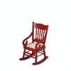 Rocking chair at 1:12 scale, handcrafted and richly detailed