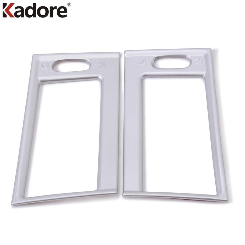 For Nissan Patrol Armada Infiniti QX56 QX80 2016 2017 2018 Matte Car Center Air Condition Air Vent Outlet Cover Trim Accessories