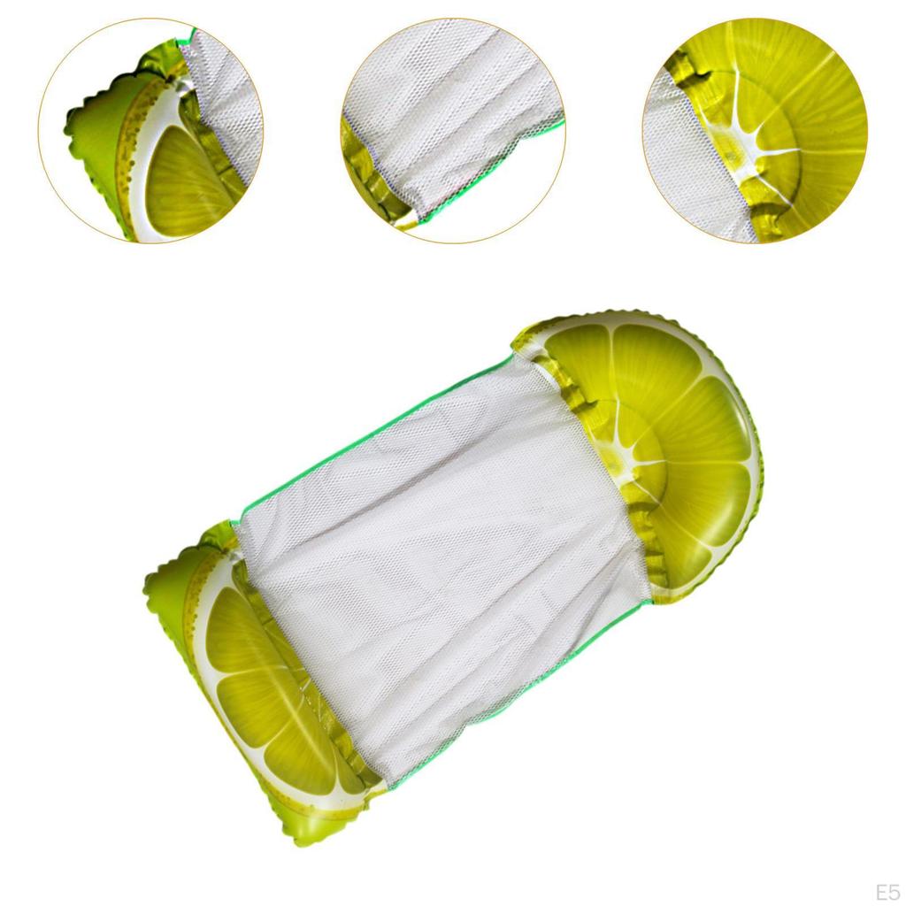 Inflatable Pool Float Hammock Water Lounge for Vacation Relax Summer