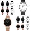 Stylish Geneva Couple Quartz Watch For Men And Women Business Casual Design Waterproof Decorative 10m Water Resistance