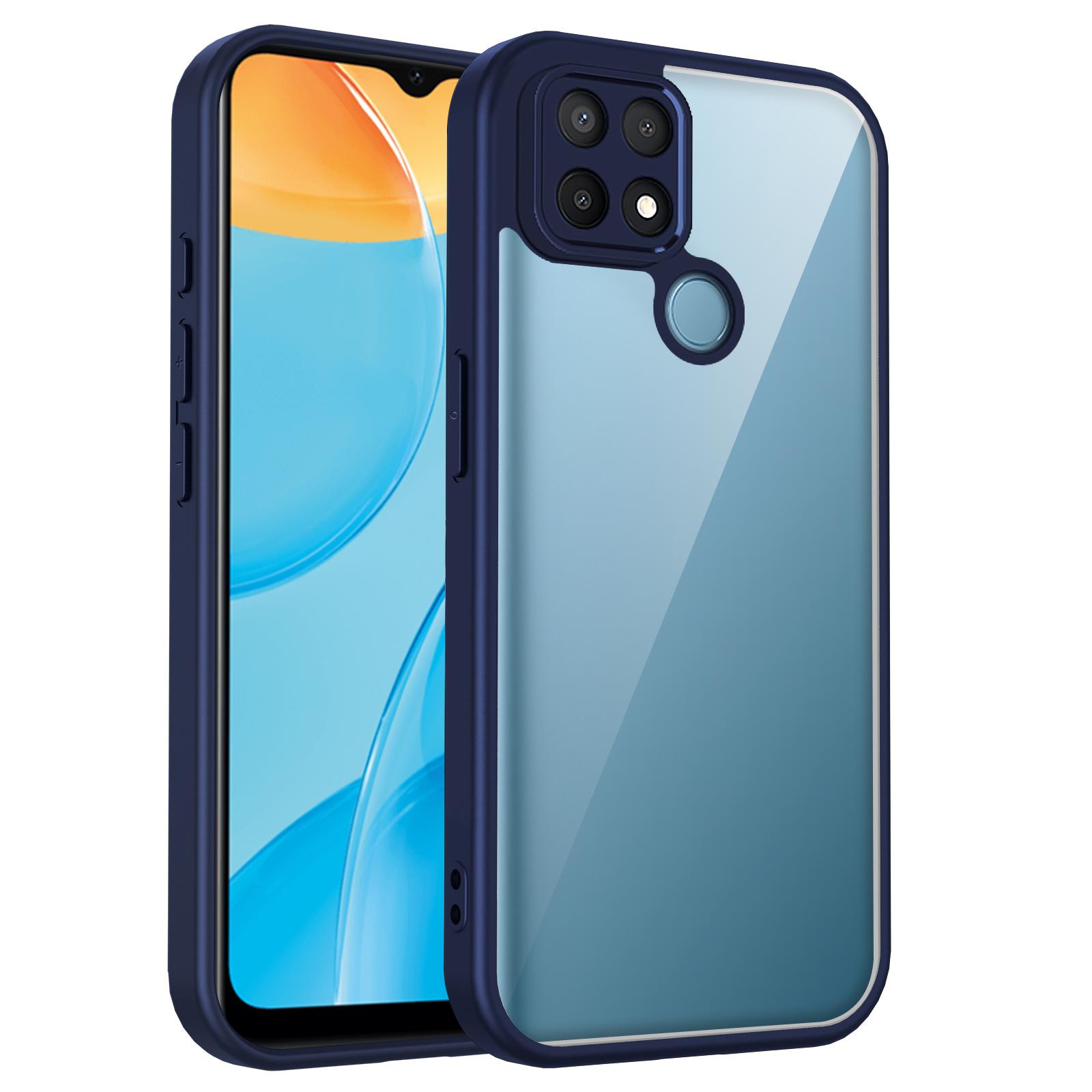 

For Oppo A15 Case OPPO A15S Phone Case OPPO A35 Cover oppo a15 Air Cushion Shockproof Silicon Bumper Clear Matte Back Cover Hard OPPO A15s