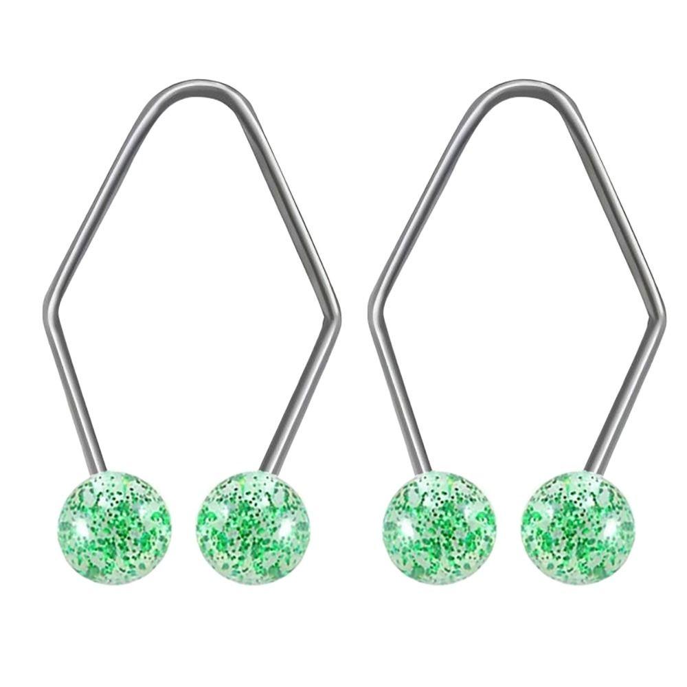 1Pair Develop Natural Dimples Dimple Trainer Alloy Easy to Wear Dimple Maker for Cheeks Sequin Style Facial Beauty Tools