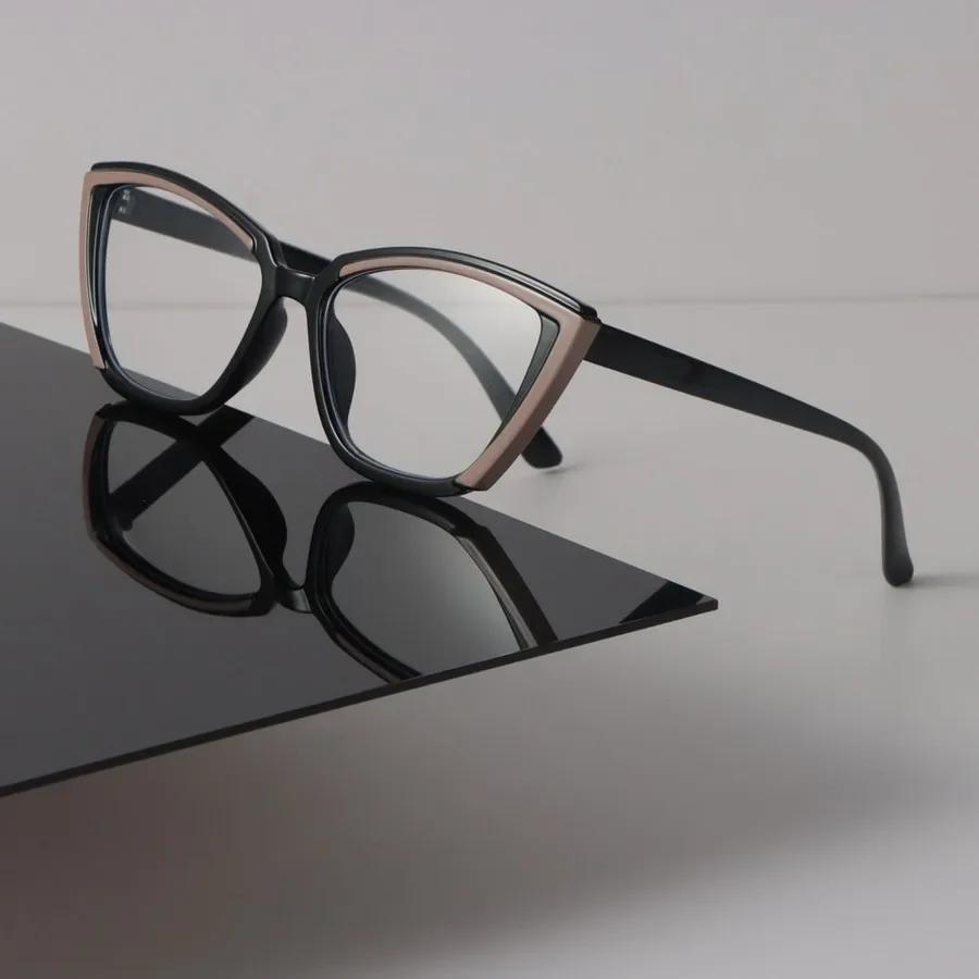 Minimalist Trendy Transparent Glasses Retro Cat Eye Frame Eyeglass Women Men Retro Clear Lens Frame Glasses Oculos