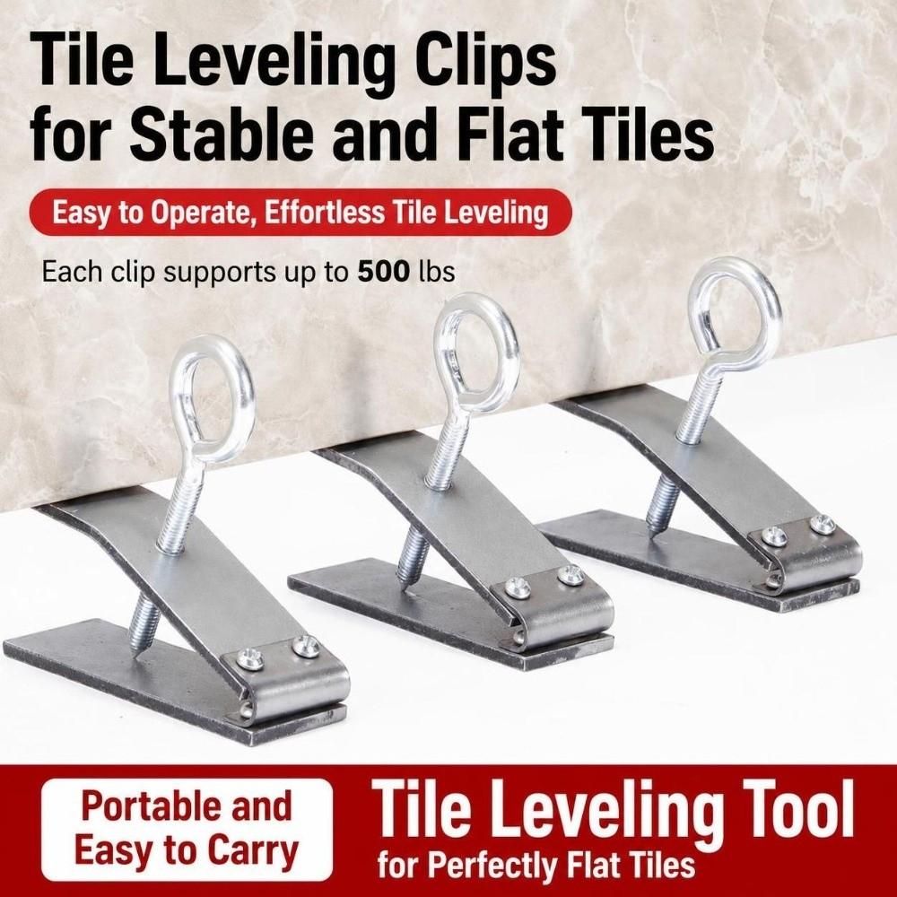 Galvanized Steel Tile Height Adjuster Heavy Duty Wall Tile Locator Tile Jack Tool Home Renovation
