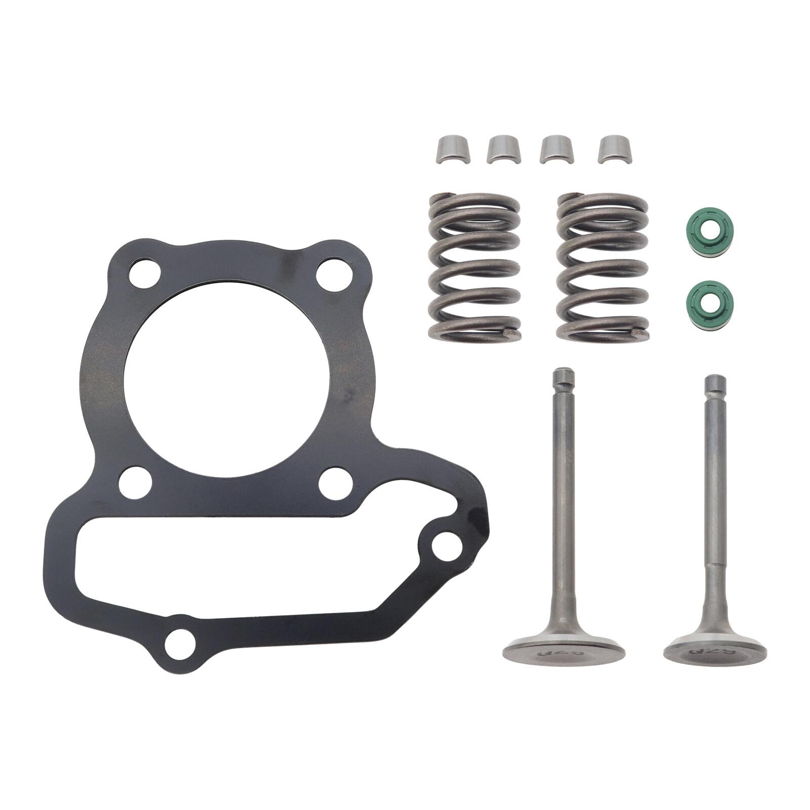 Cylinder Head Intake Valve Kit For Yamaha Grizzly 125 YFM125 2004-2013