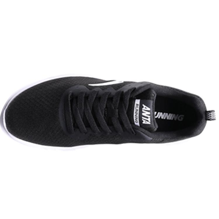 New Anta Life Collection Anti-Slip Wear-Resistant Breathable Lightweight Low-Top Sports Casual Shoes Men's Black White 912445522-1