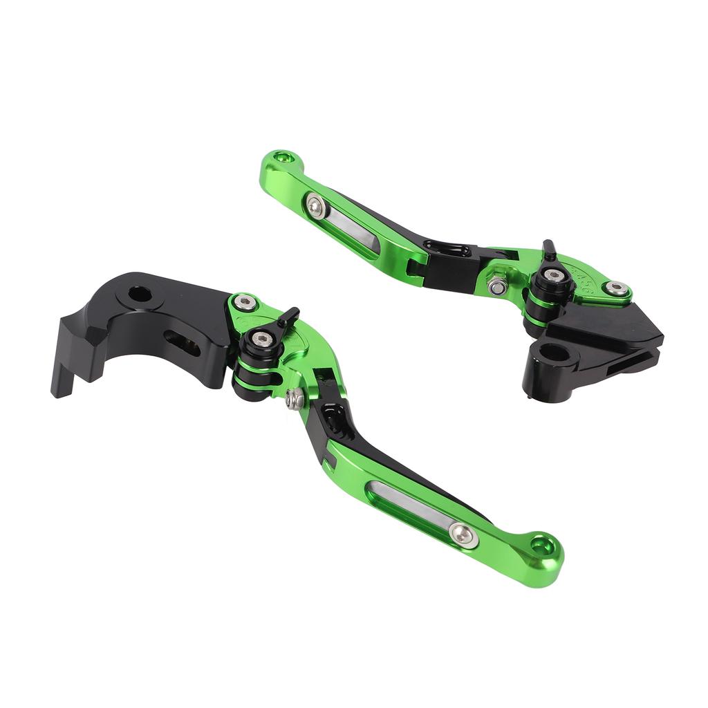 1 Pair Folding Clutch Brake Lever Aluminum Alloy 6 Level Adjustable Brake Handle Lever For Kawasaki Z1000 2007-2016