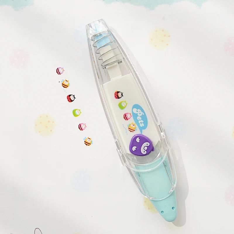 Marcador de Calendário Não Tóxico Material Escolar Brinquedos Fita Corretiva de Pressão Múltiplos Estilos Disponíveis Adesivos Decorativos Kawaii para Scrapbooking