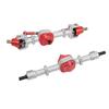 RC Car Metal Front Rear Axle Set for MN D90 D91 99S FJ45 1 12 RC Car Upgrade Parts