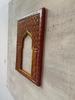 Hand-Painted Wooden Jharokha Frame: Indian Mehrab Wall Decor