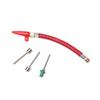 3Set Inflating Needle Kits Needle Hose Sports Ball Basketball Football Volleyball Bike Tire Tube Inflator Kit Air Pump Tool