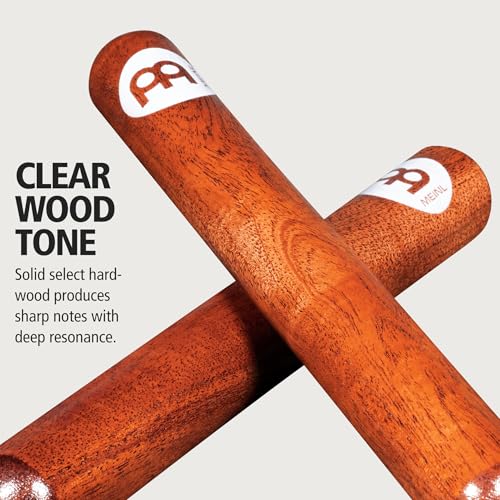 MEINL Percussion Claves Wood Classic CL1RW