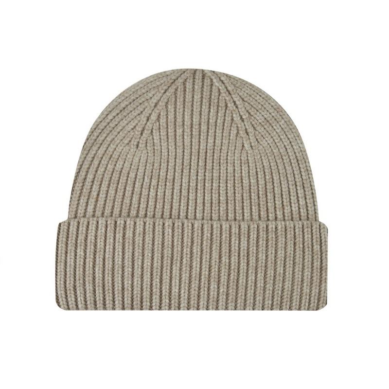 New integrated flanged knitted hat for men and women, couple warm wool hat, bag head, cold hat, casual pullover hat.