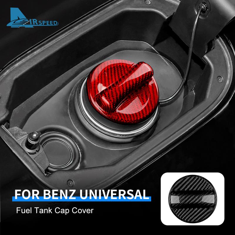 Real Hard Carbon Fiber Universal For Mercedes Benz GLA250 GLA45 G55 G500 G550 G63 G65 GL AMG G500 G63 W464 Car Fuel Tank Cap