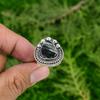 Silver Leaf Jasper Gemstone Anniversary Statement Daughter Ring Sterling Silver