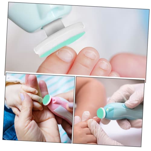 FOMIYES Baby Nail File, 6-Piece Set, for Electric Nail Grinder, Nail Drill, Baby Buffer, File Supplies, Baby Electric Polisher