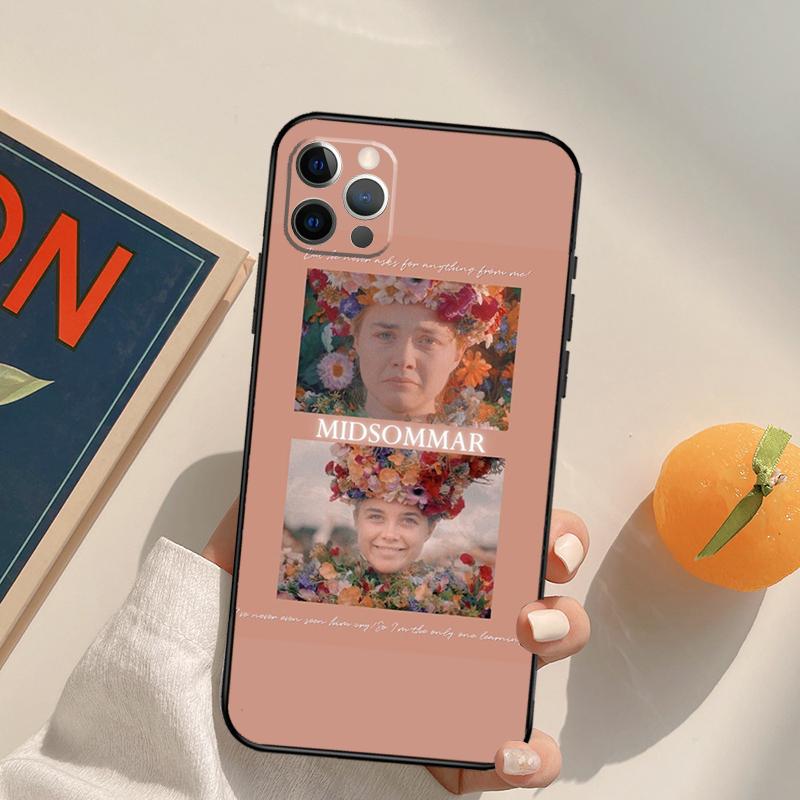 Midsommar May Queen Phone Case For iPhone 13 Pro Max 11 12 Mini 6S 7 8 Plus SE 2020 X XS MAX XR Cover Fundas