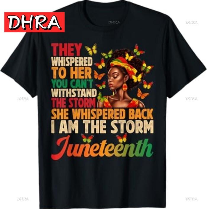 Juneteenth I Am The Storm T-shirt S