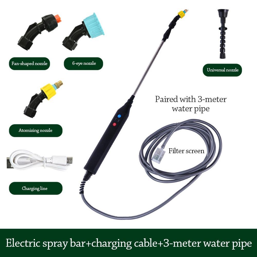 Portable 2400mAh Electric Sprayer Water Proof USB Rechargeable Plant Sprayer Handheld Efficient High-Pressure Sprinkler