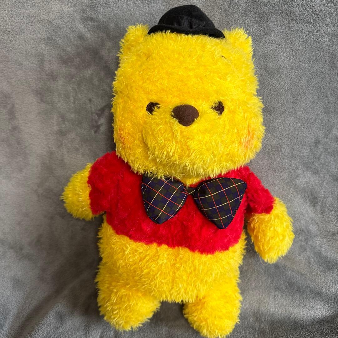 Winnie the Pooh Plush Red Cheeks Mega Jumbo Gentle Style Plush