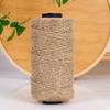 New 150g/ball Metallic Yarn 2.5mm Shimmering Glitter Gold Cord Thread DIY Handmade Crochet Yarn for Bag/Hat/Mat