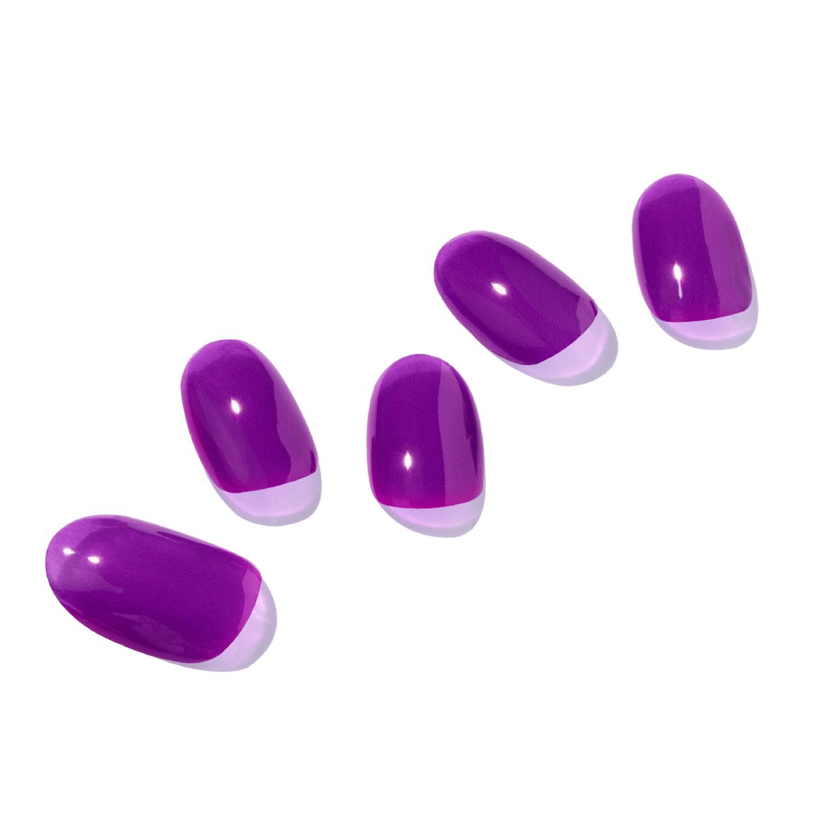 Perfect Purple Gel Nails