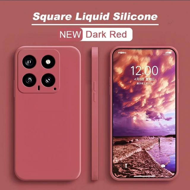 For Xiaomi 14 Case Original Liquid Silicone Full Protection Soft Cover For Xiaomi Mi 14 Mi14 Pro Mi 14Pro Xiaomi14 Phone Cases