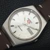 JAPAN VINTAGE SEIKO 5 AUTOMATIC 6309A MENS SILVER COLOR DIAL WATCH A701648-5 R206c-a701648