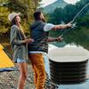 Scatola Porta Filo da Pesca Scatola Avvolgifilo con Tagliafilo Accessori Attrezzatura da Pesca Attrezzo per Pesca in Lago Acqua Dolce Piscina Torrente