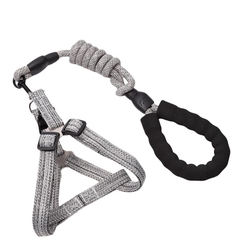 Dog Leash Slip Belt Leash Harnesses Rope Long Pet Strong Training Walking Swimming Belt Soft Handle