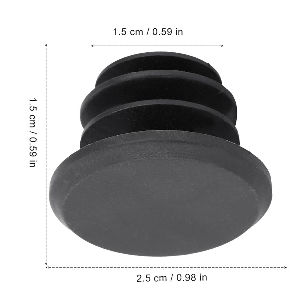 10pcs Plastic Bike Bicycle Handlebar Grip End Cap Plug Cycling Accessory