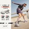 Li Ning Fuyao 2.0 Fabric Slip Resistant Abrasion Resistant Support Low top Running Shoes Women's Silver Pink ARXU002-12